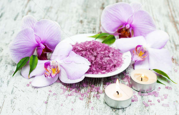 Spa and massage products Stock photo © almaje