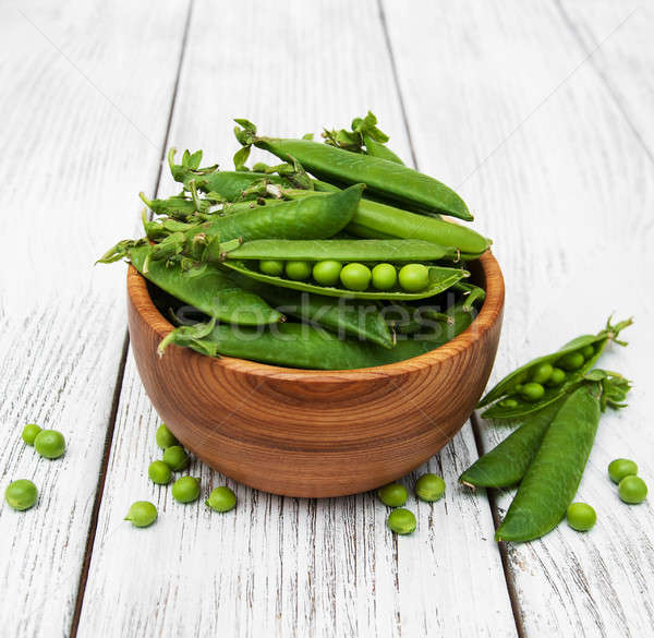 green peas on a table Stock photo © almaje