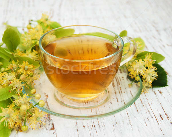Сток-фото: Кубок · травяной · чай · цветы · старые