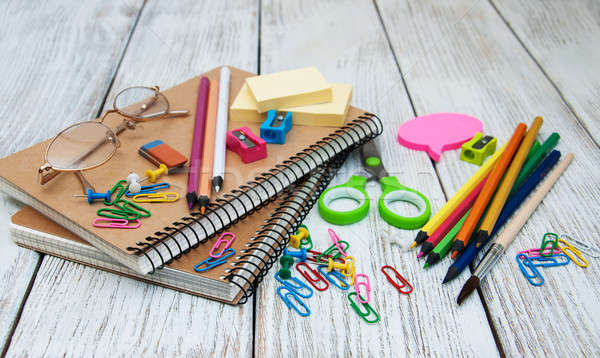 school office supplies Stock photo © almaje