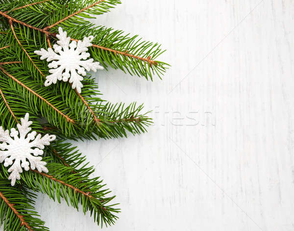 Foto stock: Navidad · decoración · árbol · naturaleza · marco