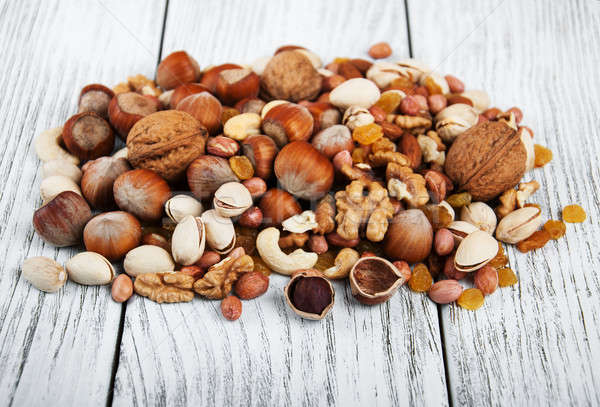 different types of nuts Stock photo © almaje