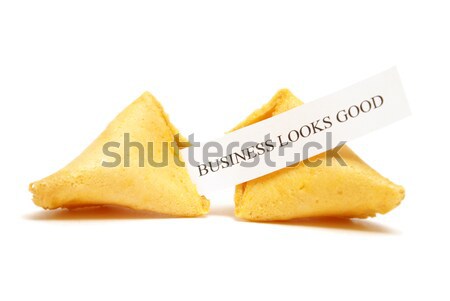 Fortune Cookie of Savings Stock photo © AlphaBaby