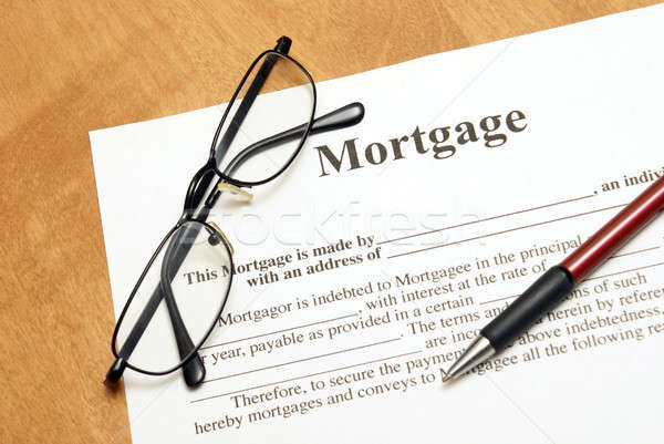 Mortgage Agreement Stock photo © AlphaBaby