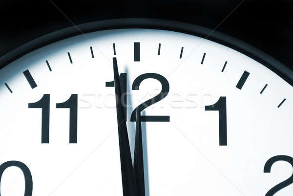One Minute to 12 oclock Stock photo © AlphaBaby