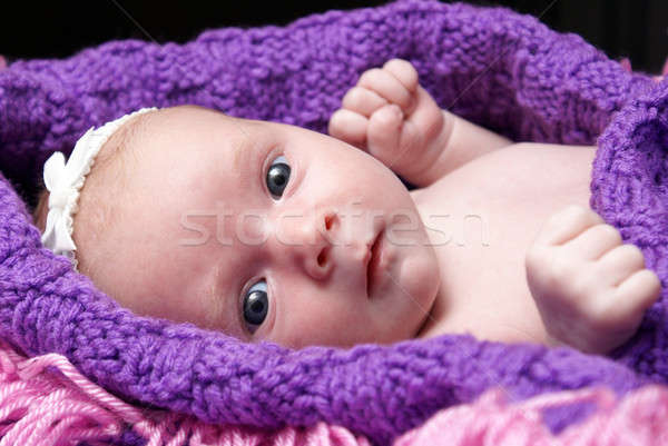 új született baba egy hónap öreg Stock fotó © AlphaBaby