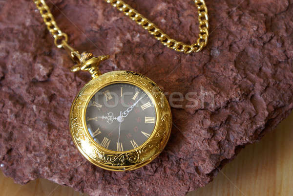 Gold Pocket Watch Stock photo © AlphaBaby