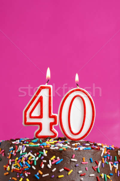 Celebrating Forty Years Stock photo © AlphaBaby