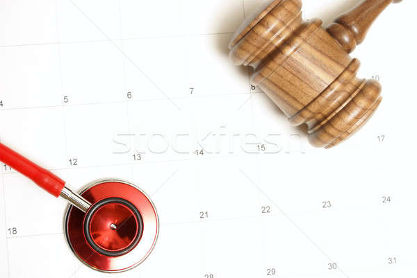 Medicine Meets Law Stock photo © AlphaBaby