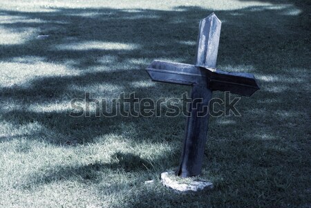 Dark Cross Stock photo © AlphaBaby