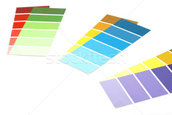 Paint Samples Stock photo © AlphaBaby