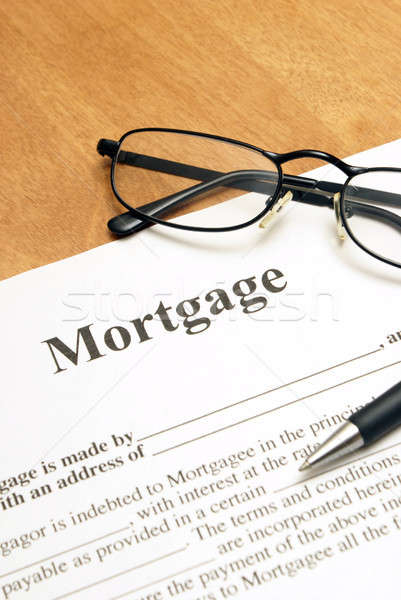 Mortgage Agreement Stock photo © AlphaBaby