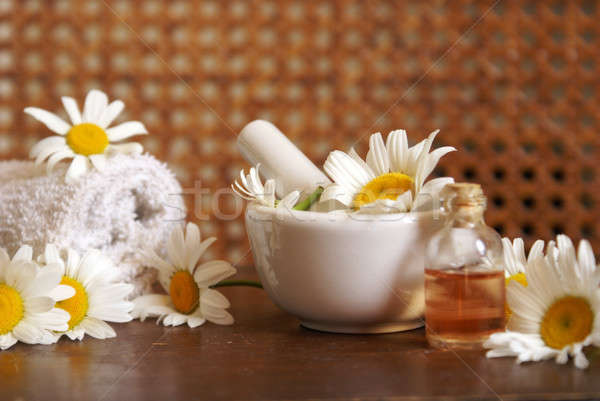 Chomomile Essential Oils Stock photo © AlphaBaby