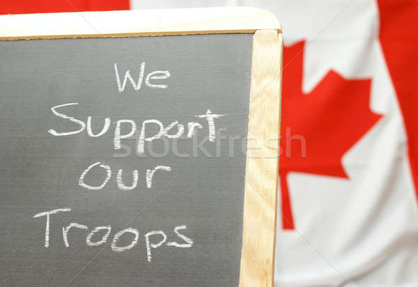 Support Our Troops Stock photo © AlphaBaby