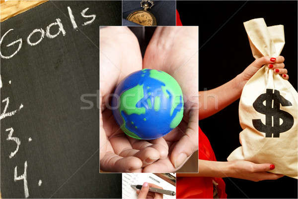 Business Collage Stock photo © AlphaBaby