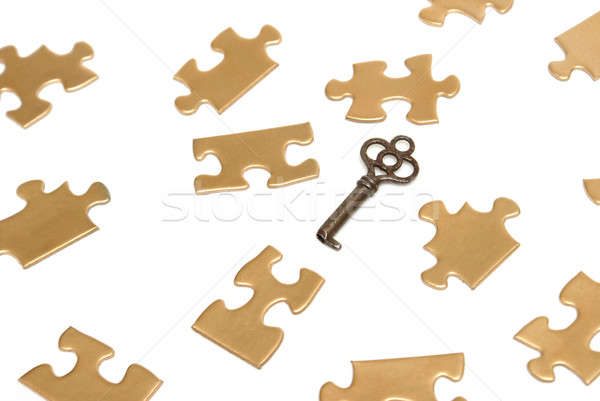 Puzzling Solutions Stock photo © AlphaBaby