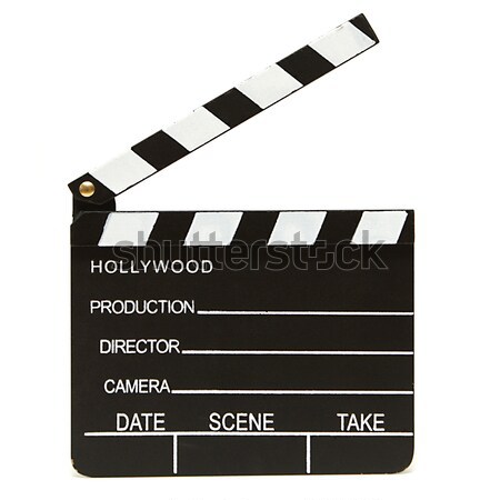 Stockfoto: Geïsoleerd · shot · hollywood · film · productie · televisie