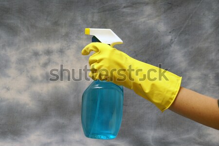 Klaar baan huis fles dienst Stockfoto © AlphaBaby