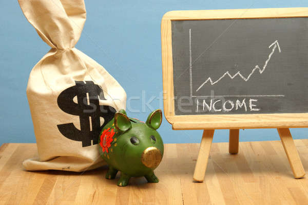 Income Increase Chart Stock photo © AlphaBaby