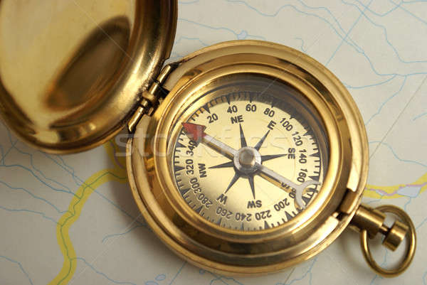 Navigational Compass Stock photo © AlphaBaby