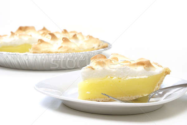 Stock photo: Lemon Meringue Pie