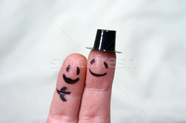 情侶 擁抱 手指 關閉 擁抱 商業照片 © AlphaBaby