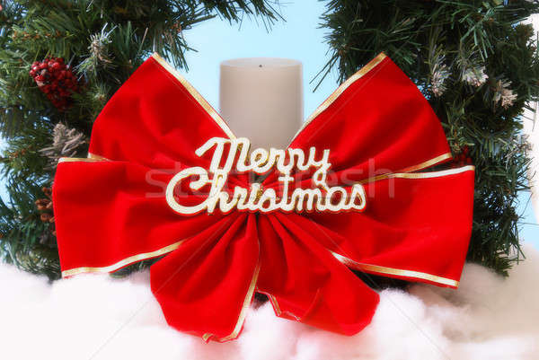 Christmas Bow Stock photo © AlphaBaby