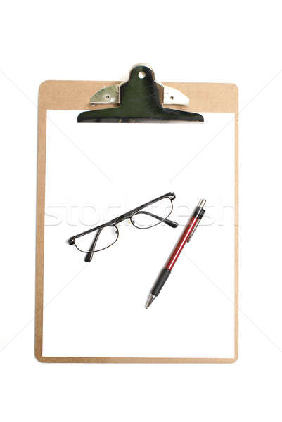 Business Ready Clipboard Stock photo © AlphaBaby
