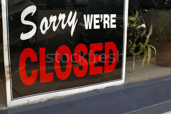 Business Is Closed Today Stock photo © AlphaBaby