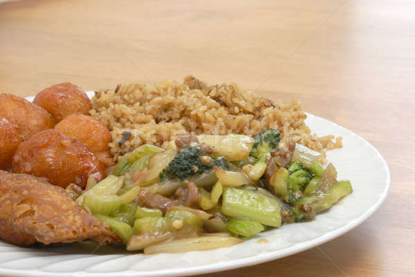 Stock photo: Chinese Food