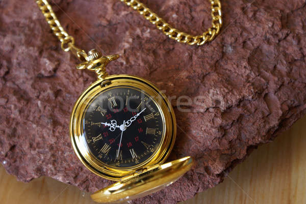 Gold Pocket Watch Stock photo © AlphaBaby