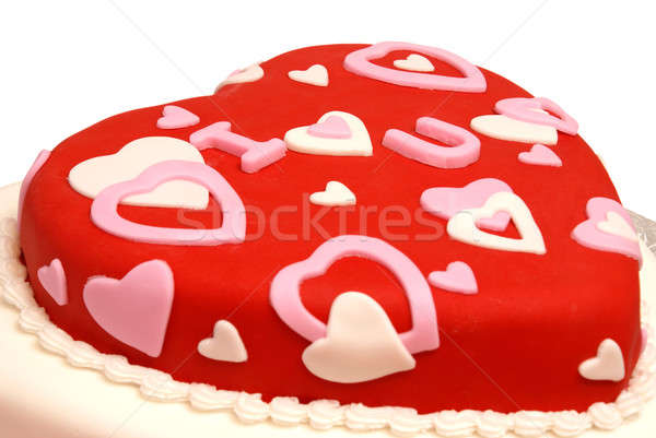 Heart Shaped Cake Stock photo © AlphaBaby