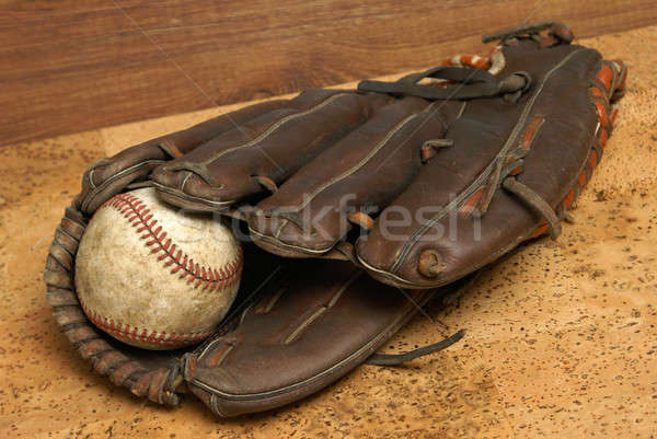 Baseball and Glove Stock photo © AlphaBaby