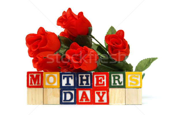 Anyák nap szép kézmozdulat anyukák szerető Stock fotó © AlphaBaby