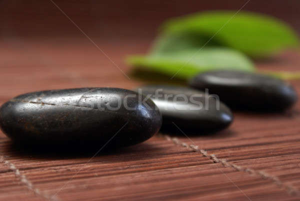 Stockfoto: Feng · shui · scène · bladeren · geven · natuurlijke