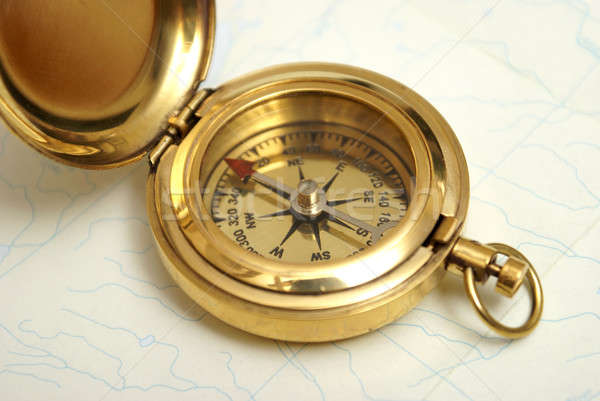 Navigational Compass Stock photo © AlphaBaby