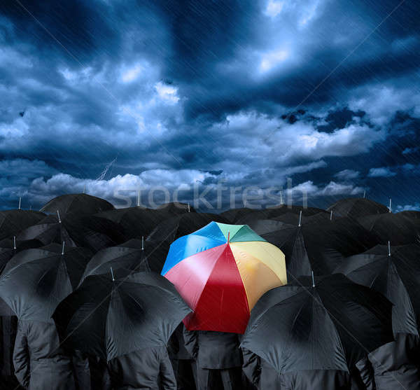 Be a different businessman Stock photo © alphaspirit