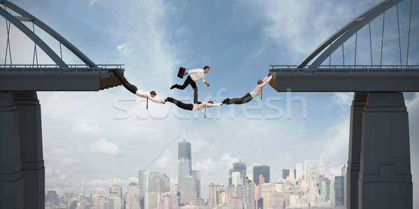 Teamwork concept Stock photo © alphaspirit