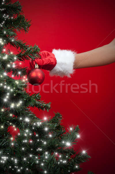 Stock photo: Magic Christmas tree