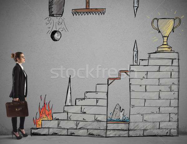 Difficult career Stock photo © alphaspirit