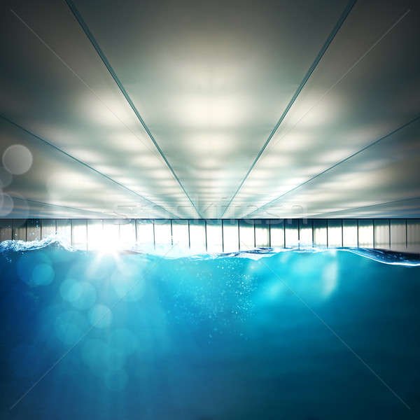 Indoor Swimming Pool Stock photo © alphaspirit