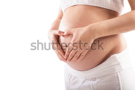 Love pregnancy Stock photo © alphaspirit