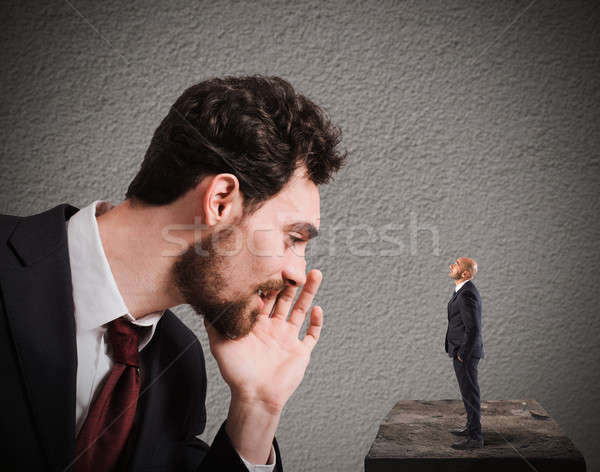Business suggestion for work problems Stock photo © alphaspirit