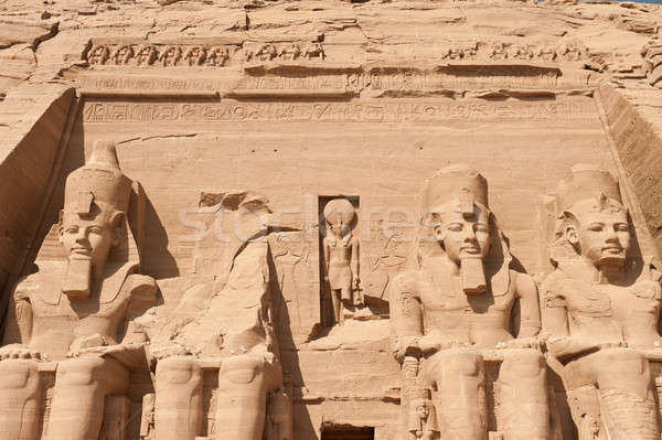 Abu Simbel temple Stock photo © alphaspirit