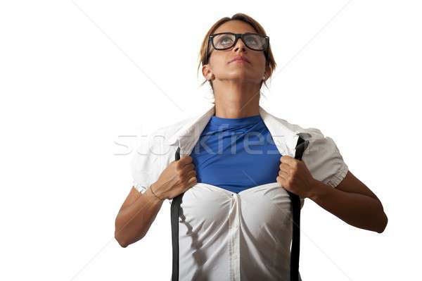 Superwoman Stock photo © alphaspirit