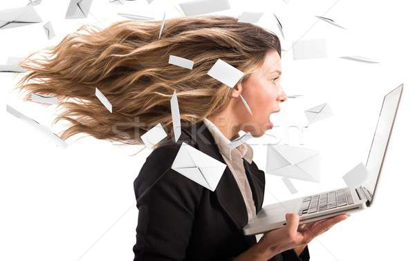 Wind of email Stock photo © alphaspirit