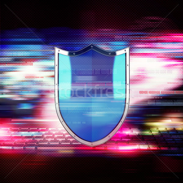 Firewall scut binar numere Internet Imagine de stoc © alphaspirit
