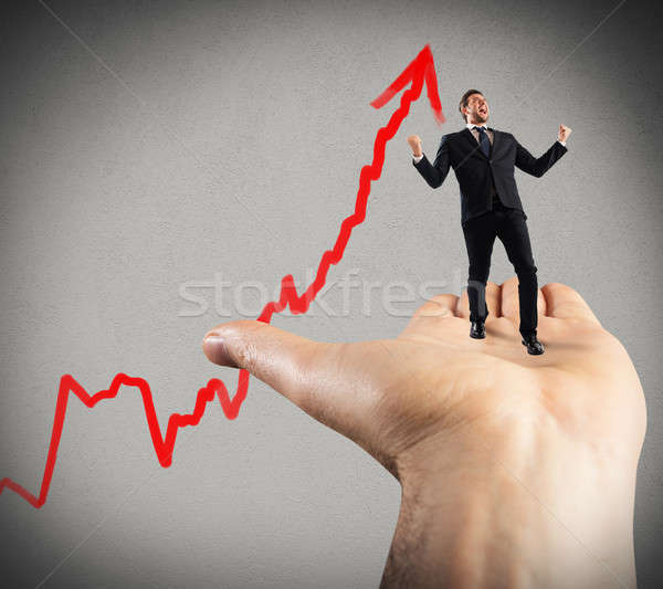 Support for success Stock photo © alphaspirit