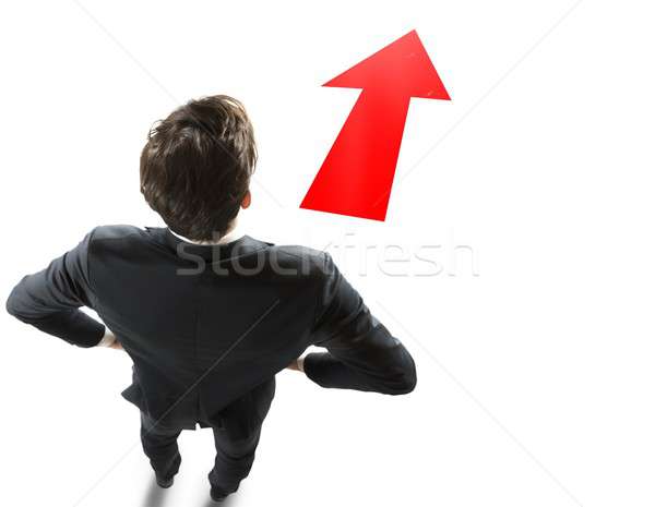 Follow right direction Stock photo © alphaspirit