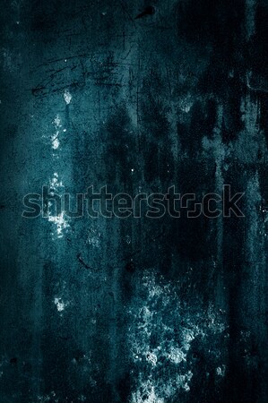 Rusty metal pared placa retro oscuro Foto stock © alphaspirit